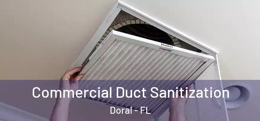  Commercial Duct Sanitization Doral - FL