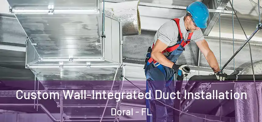  Custom Wall-Integrated Duct Installation Doral - FL