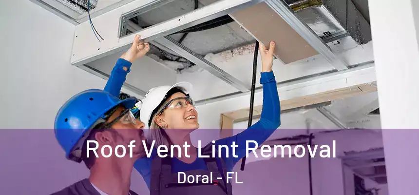  Roof Vent Lint Removal Doral - FL